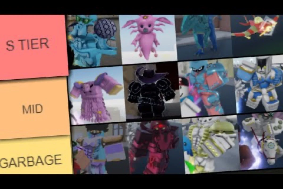 Your Bizarre Adventure Stands List: Full Arrow Stand Roster